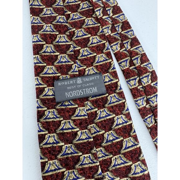Versace Ermenegildo Zegna Brooks Brothers Silk Tie Lot Of 7 Italy USA Designer - Picture 15 of 16
